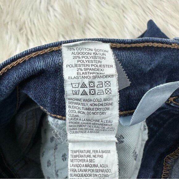 Lucky‎ Women's Blue Olivia Stretchy Mid-Rise Skinny Minimalist Jean S4/W27/L27.5 - Picture 6 of 10